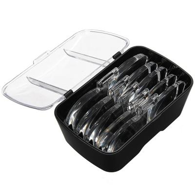 Pandelup med vipbar LED lys og 5 STK. udskiftelige linser